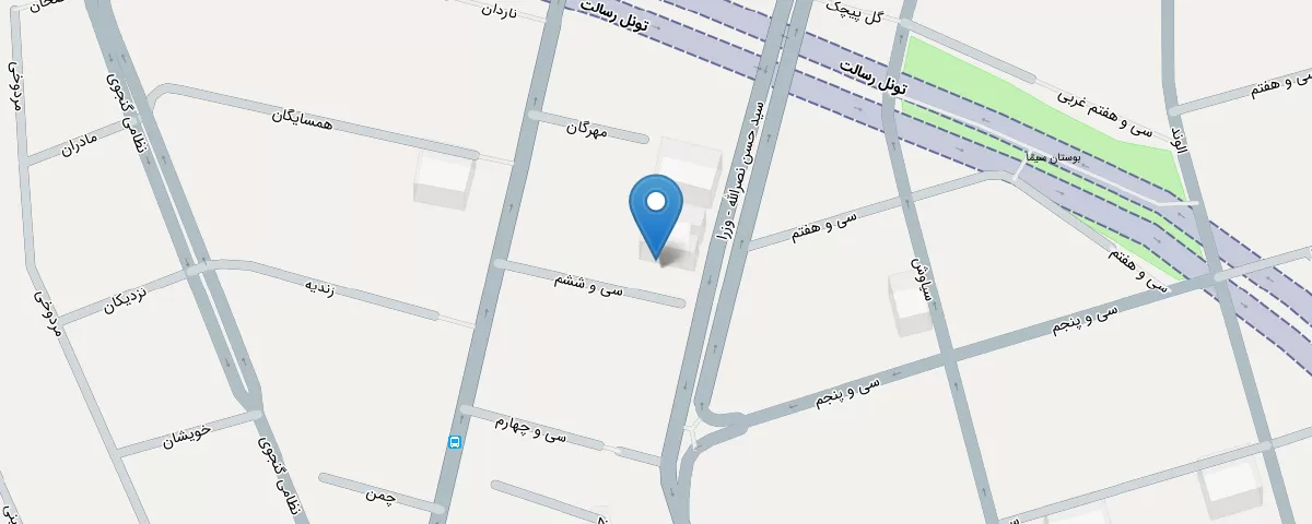 نقشه مطب