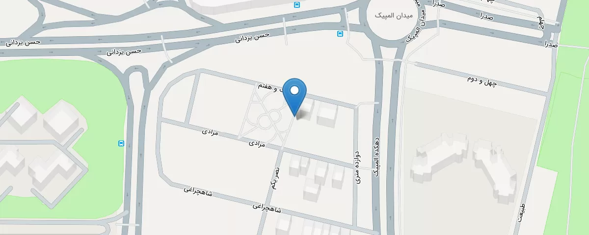 نقشه مطب