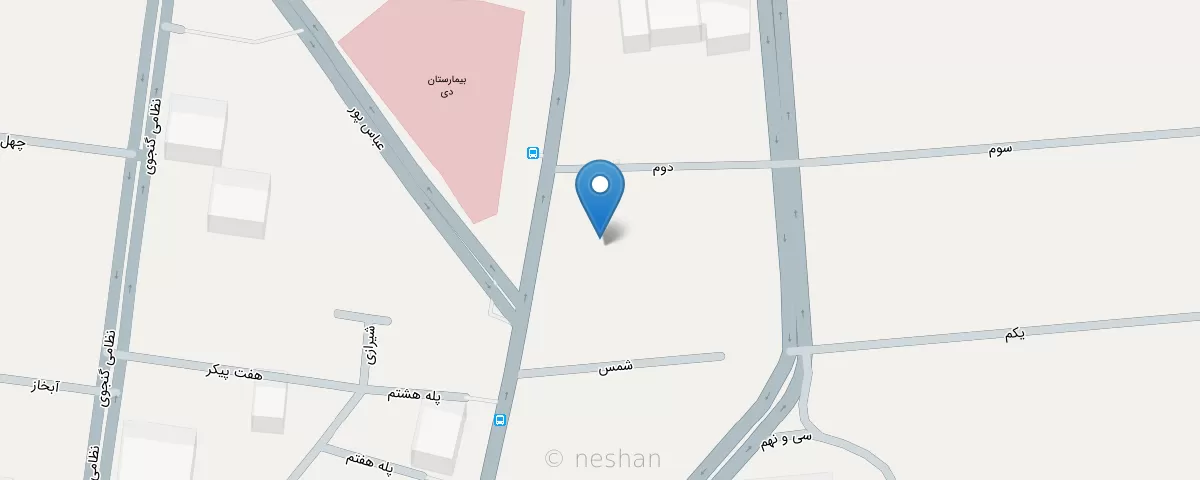 نقشه مطب