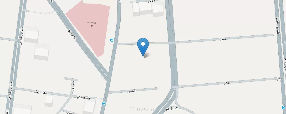 نقشه مطب