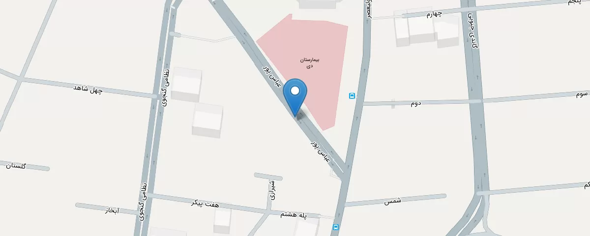 نقشه مطب
