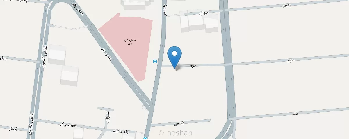 نقشه مطب
