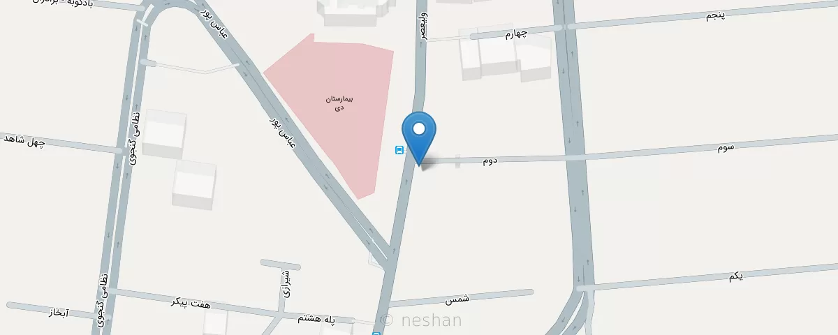 نقشه مطب