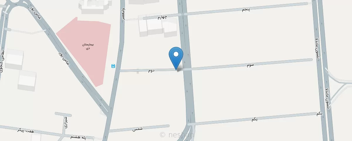 نقشه مطب