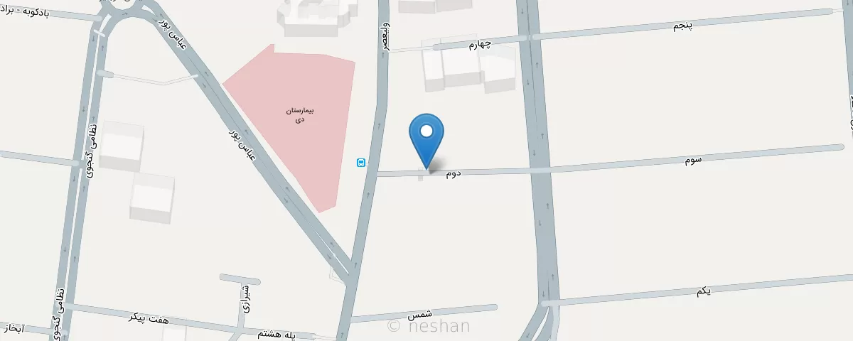 نقشه مطب