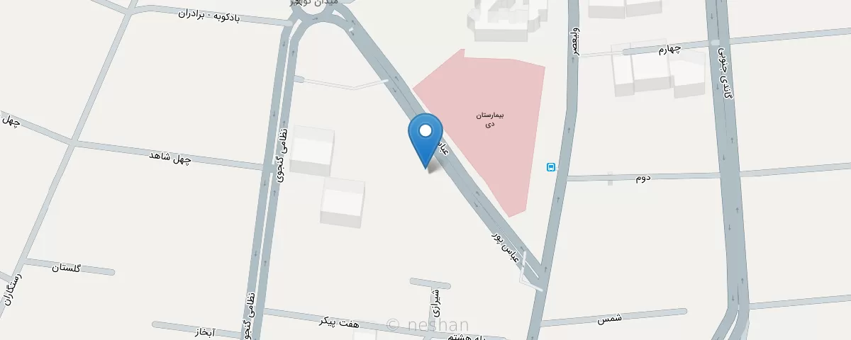 نقشه مطب