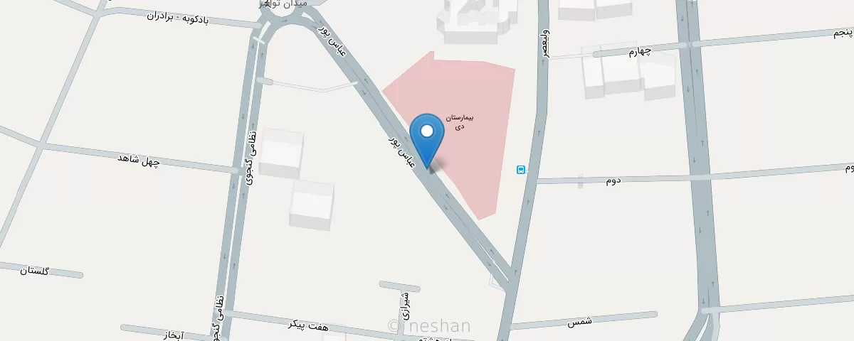 نقشه مطب