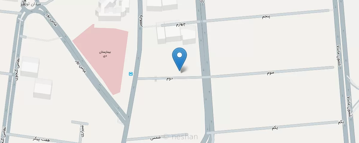 نقشه مطب