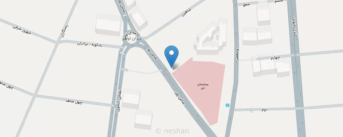 نقشه مطب