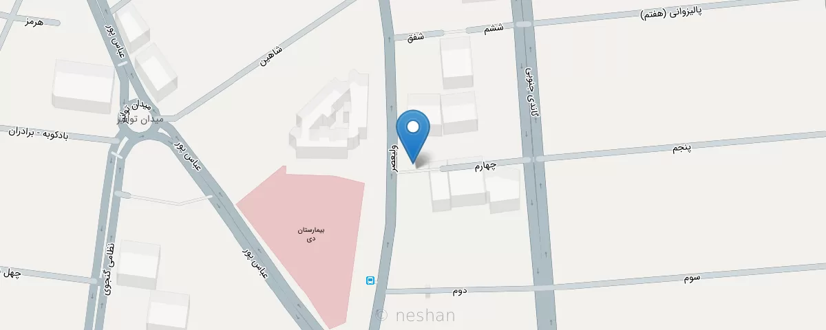 نقشه مطب