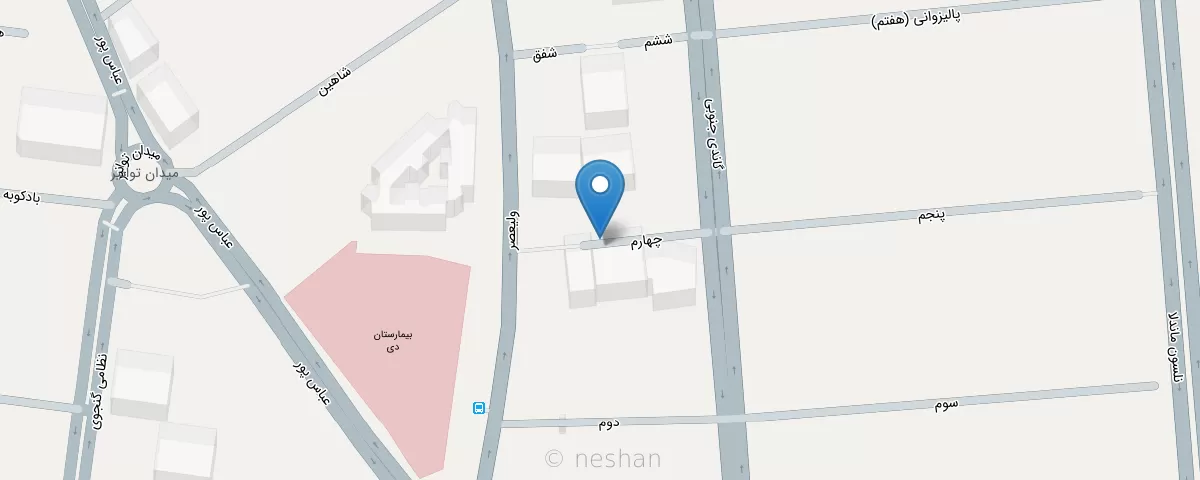 نقشه مطب