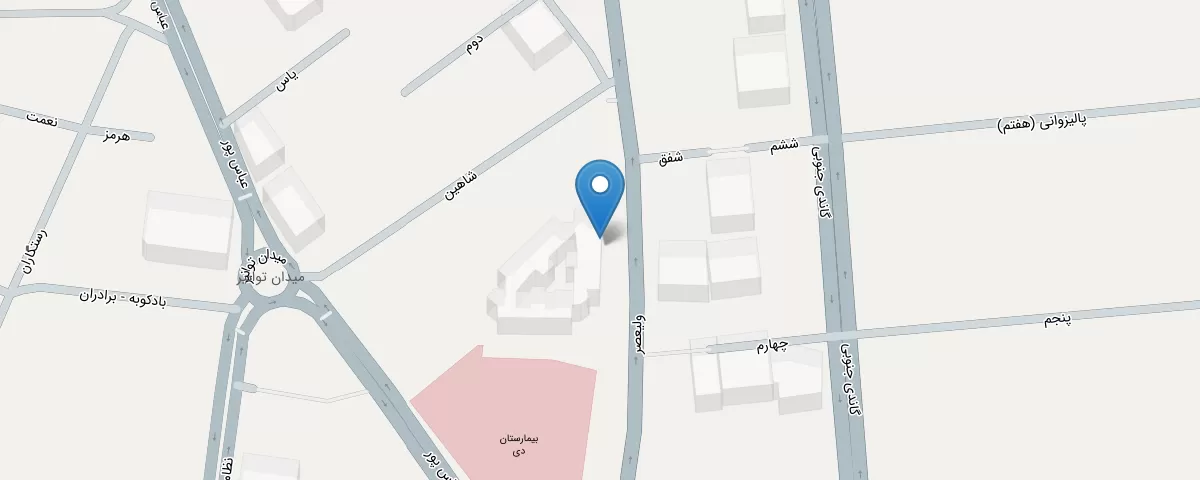 نقشه مطب