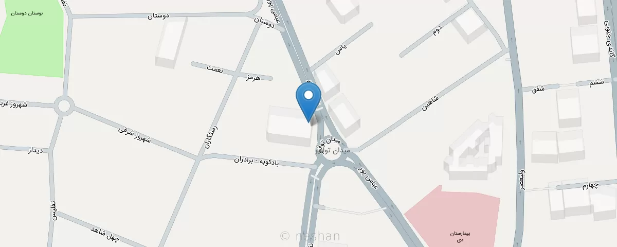 نقشه مطب