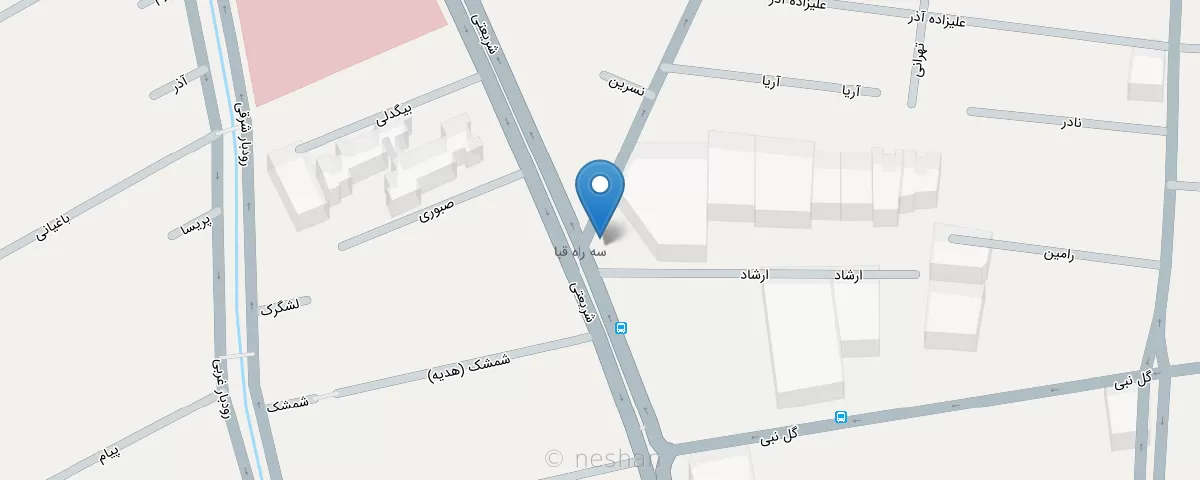 نقشه مطب