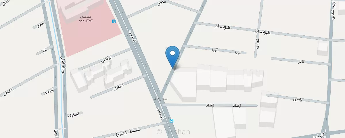نقشه مطب