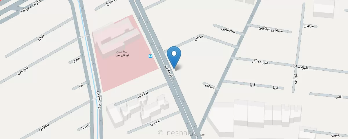 نقشه مطب