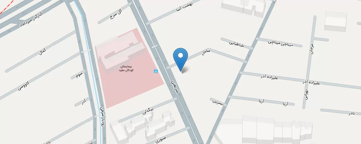 نقشه مطب
