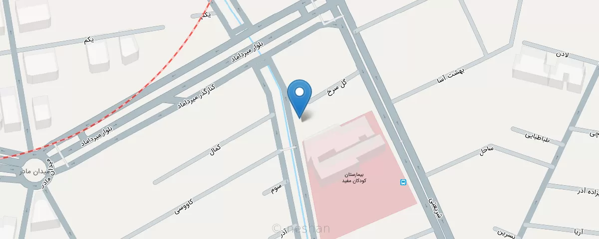 نقشه مطب