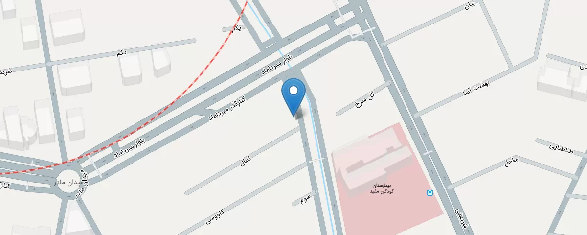 نقشه مطب