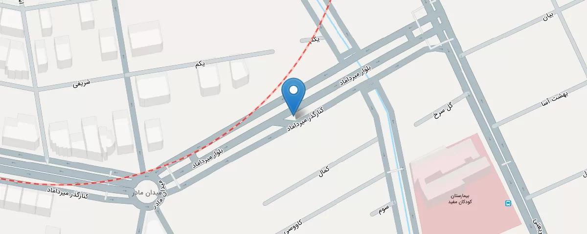 نقشه مطب