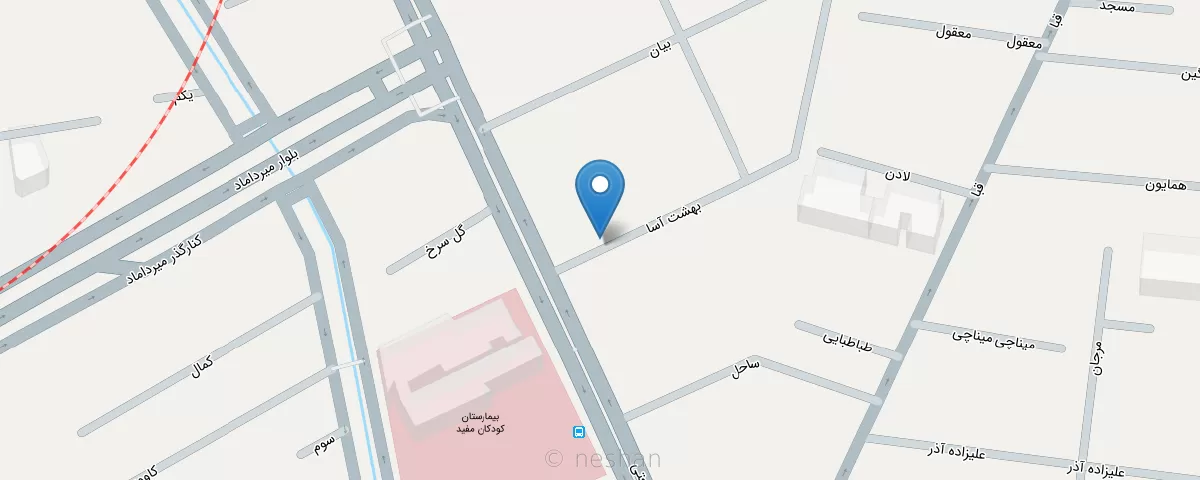 نقشه مطب