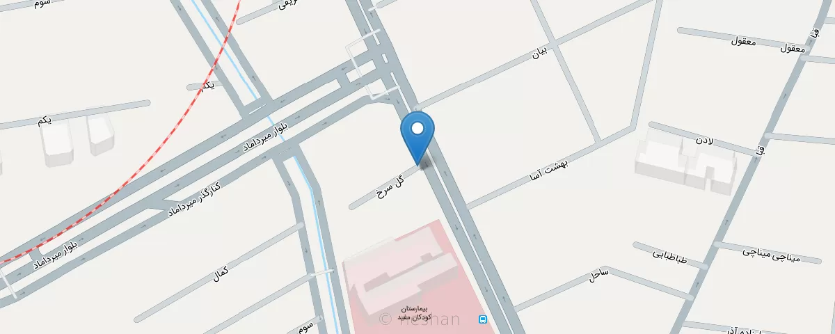 نقشه مطب