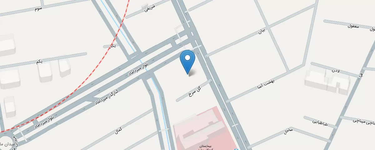 نقشه مطب