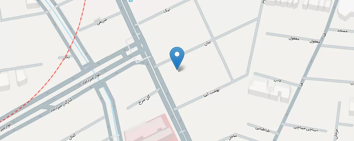 نقشه مطب