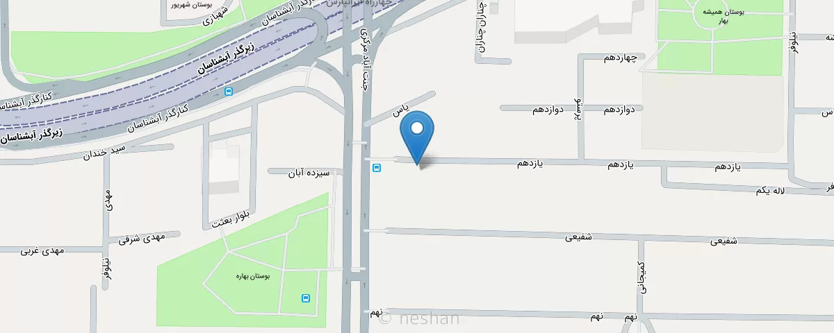 نقشه مطب