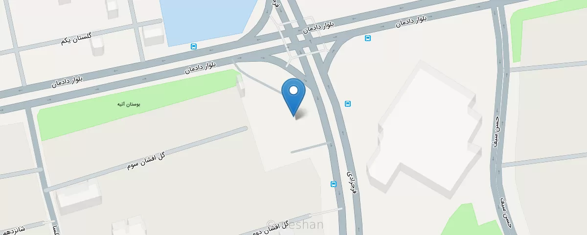 نقشه مطب