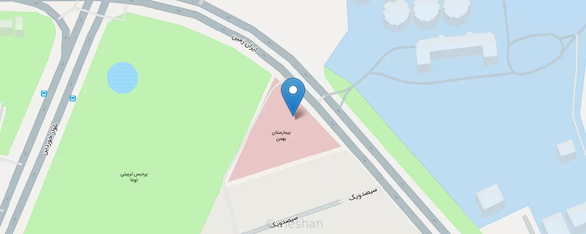 نقشه مطب