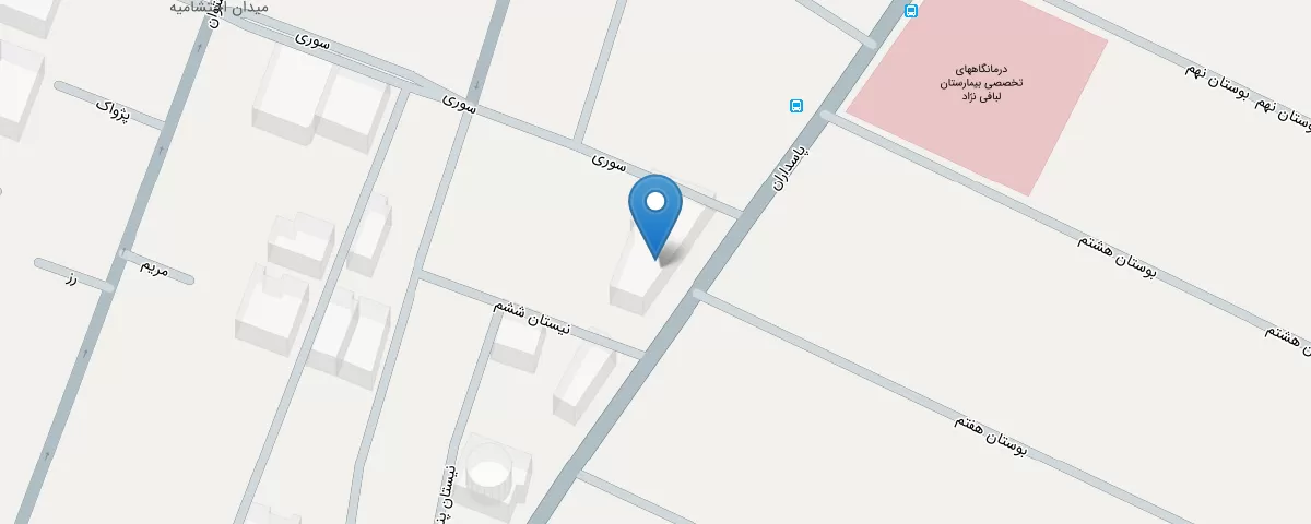 نقشه مطب