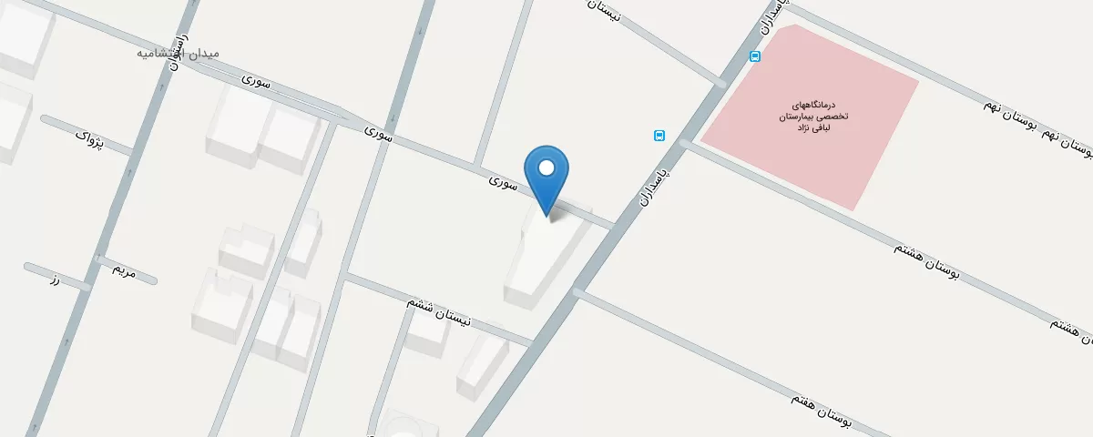 نقشه مطب