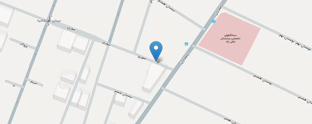 نقشه مطب