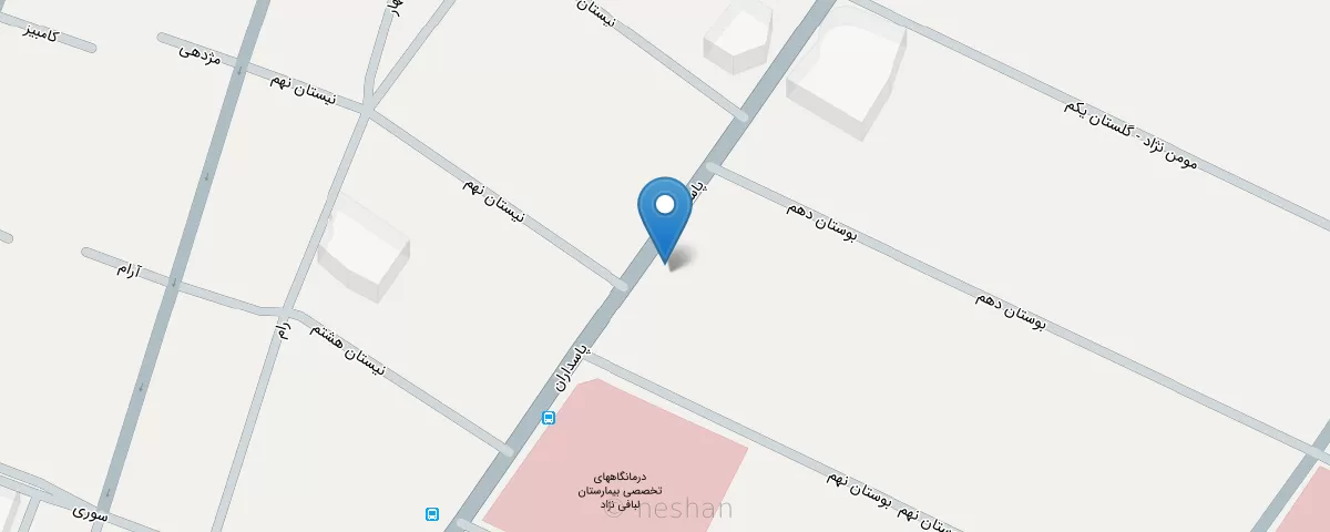 نقشه مطب