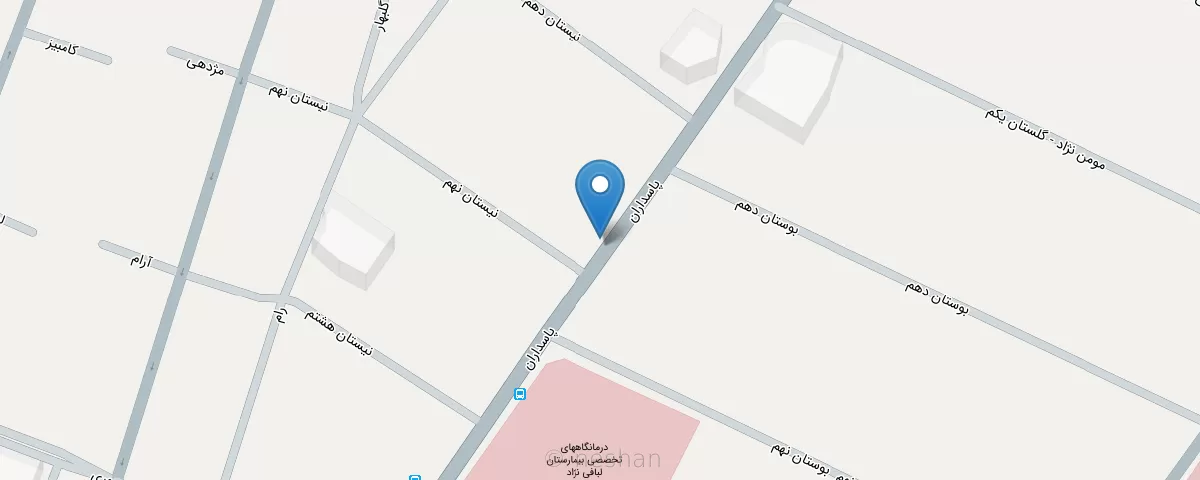 نقشه مطب