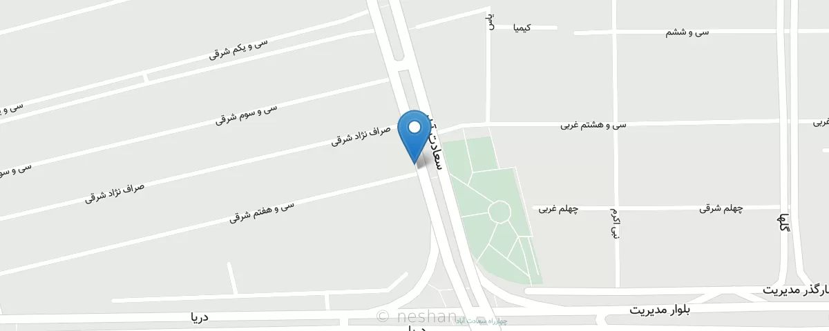 نقشه مطب