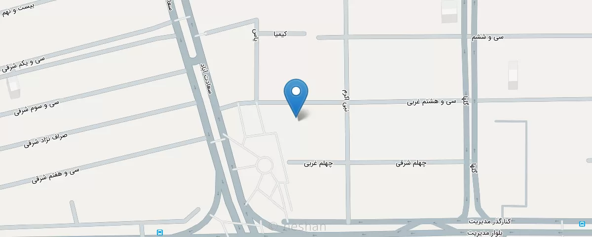 نقشه مطب