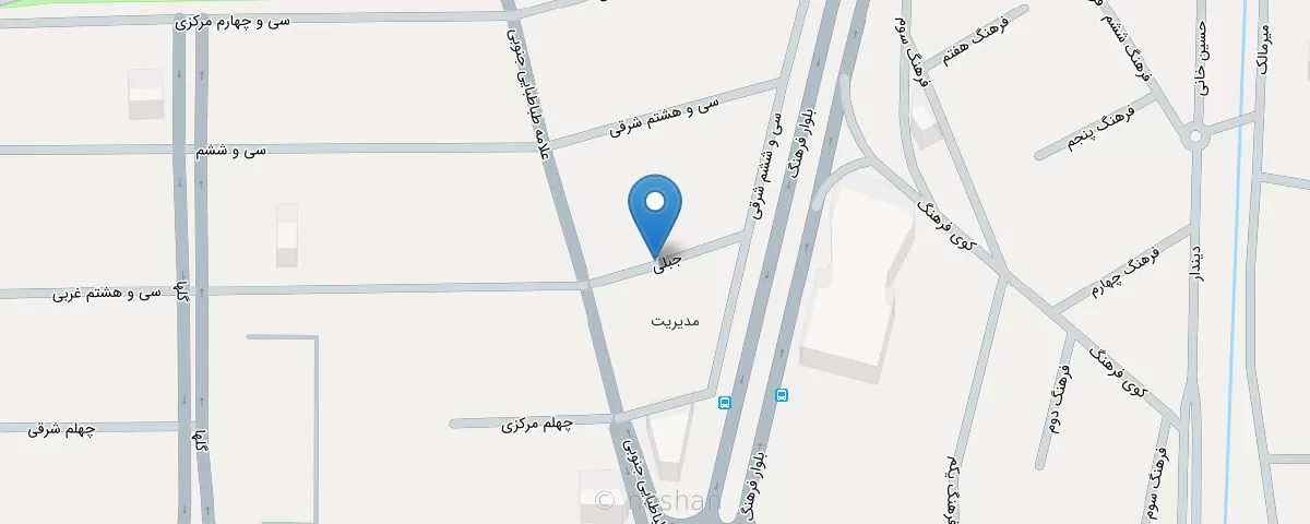نقشه مطب