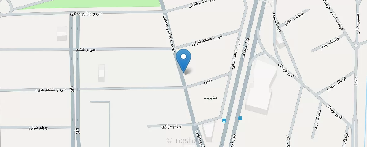 نقشه مطب