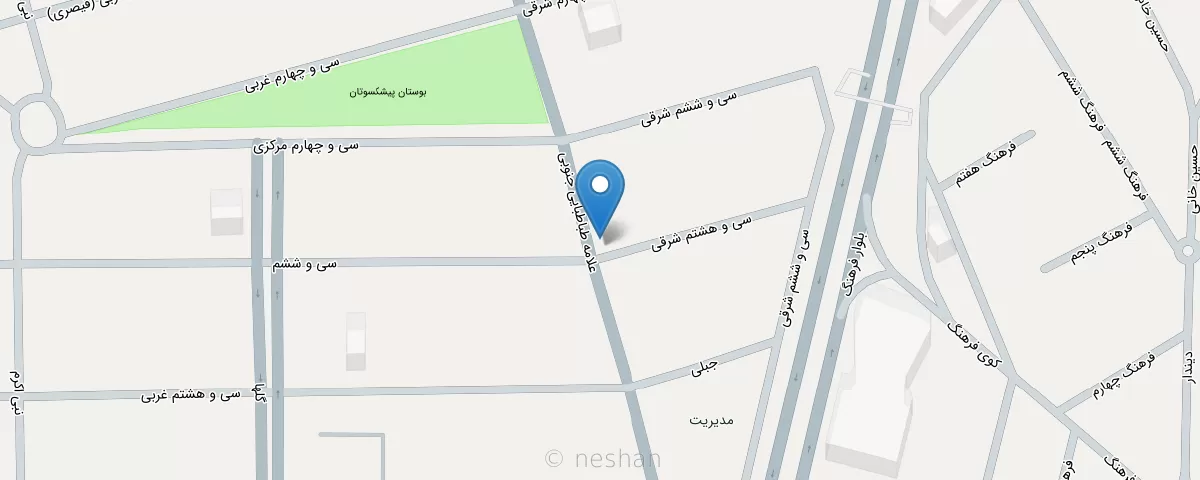 نقشه مطب