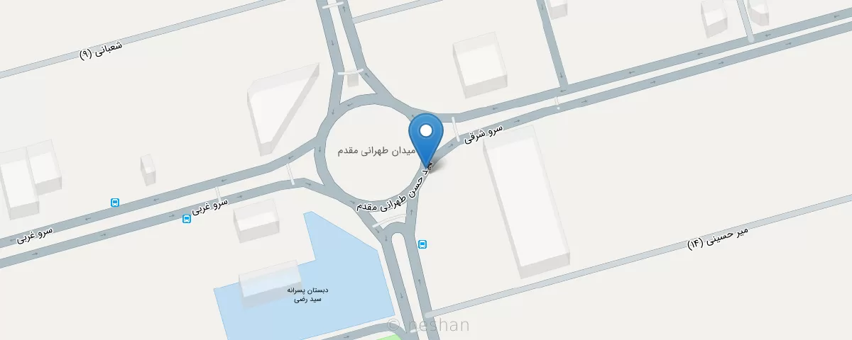 نقشه مطب