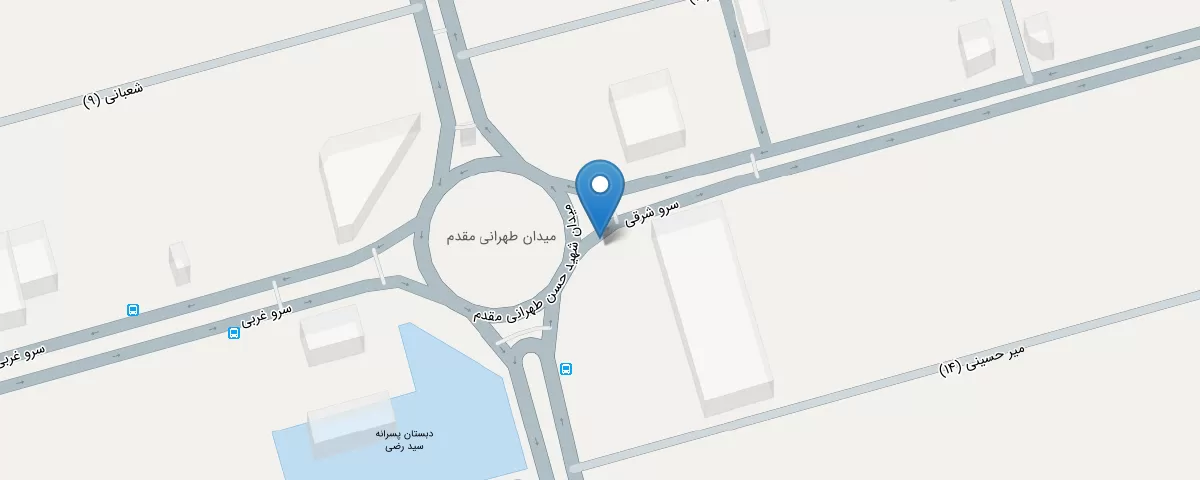 نقشه مطب