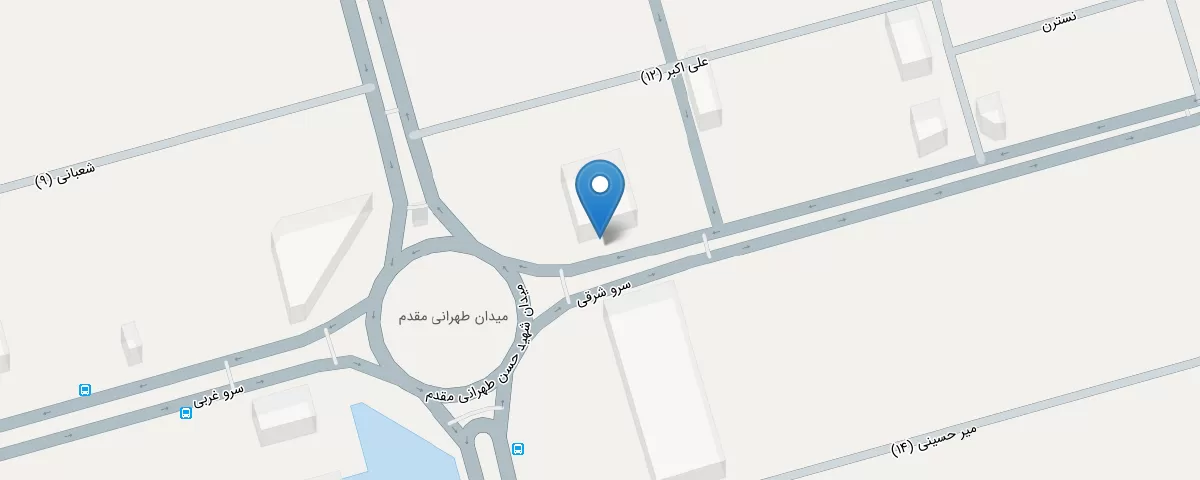 نقشه مطب