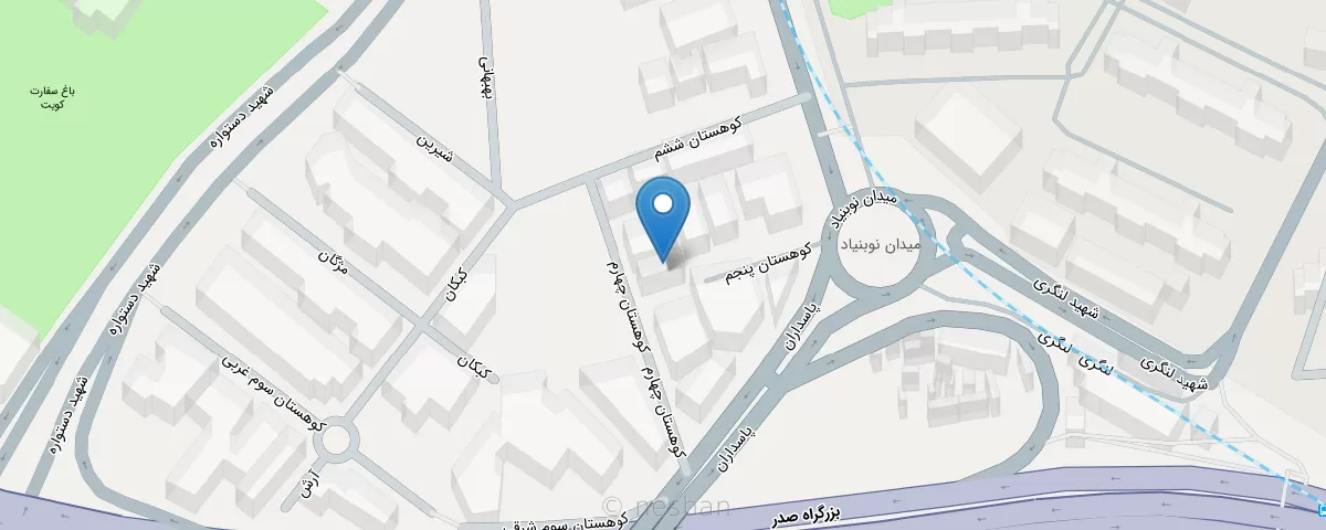 نقشه مطب