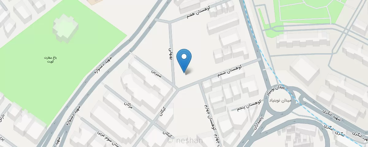 نقشه مطب