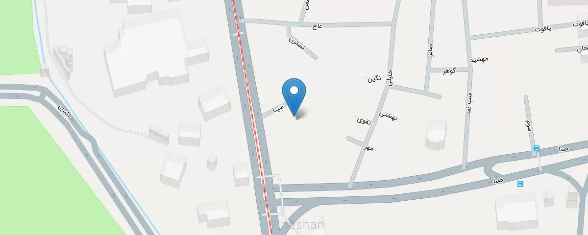 نقشه مطب