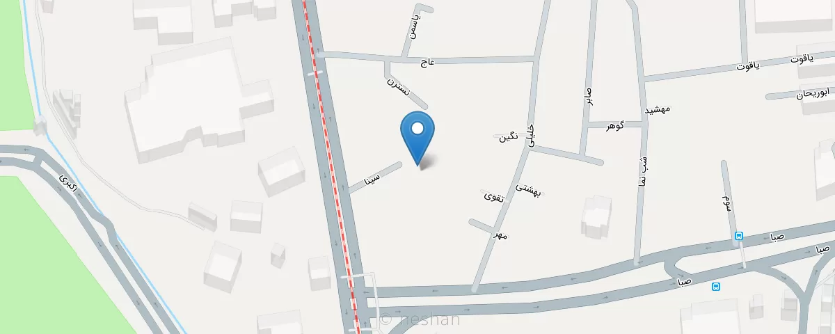 نقشه مطب