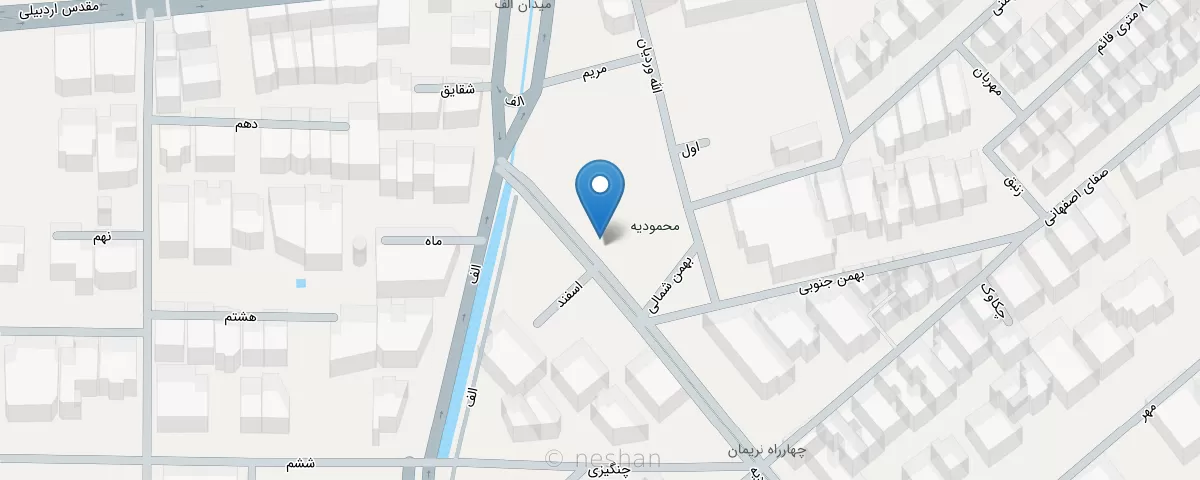 نقشه مطب