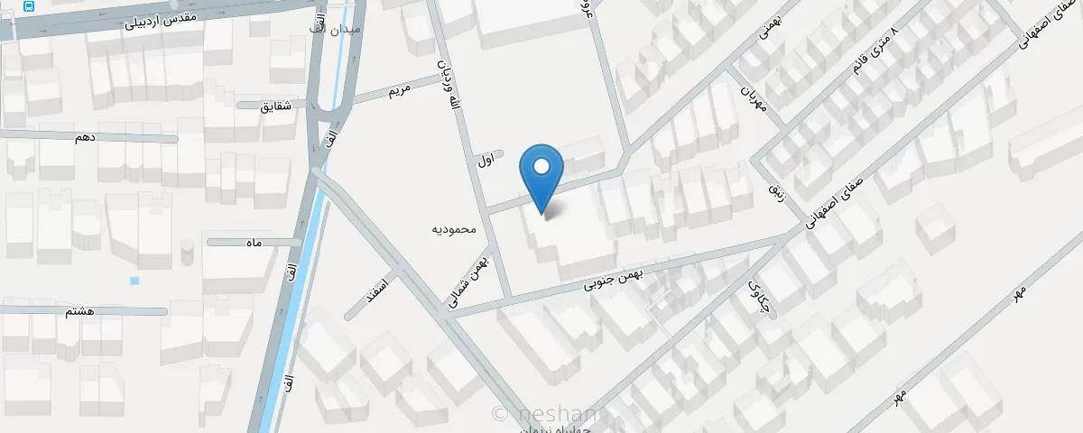 نقشه مطب